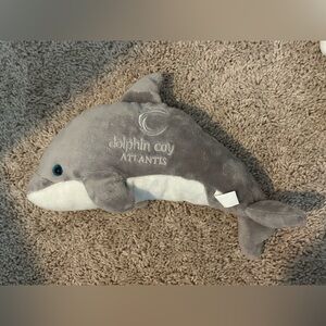 Gray Plush Dolphin from Atlantis